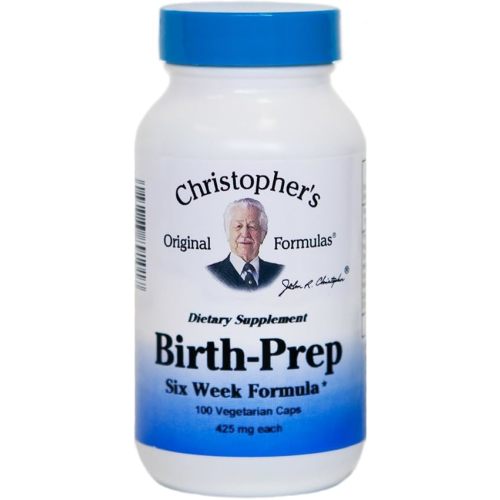 Christopher's Original Formulas Birth-Prep Capsules 100 ct - Herbal Blend for Expectant Mothers - Supports Natural Preparation for Childbirthn