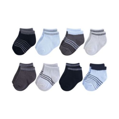 Eight-Pair Hidden Comfort Socks
