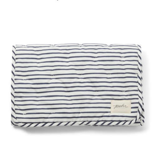 Striped On the Go Portable Changing Pad