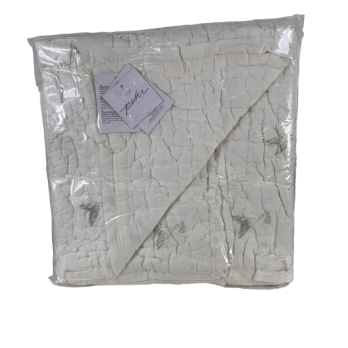 Pehr Cozy Up Blanket, Quilted, Stork Surprise