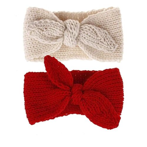 Knitted Knotbow Turban Headbands (One Size)