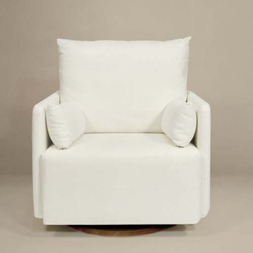 Oilo Ollie: A Chair and a Half Swivel Nursery Glider with Back Recline - Best Place To Buy Baby Cribs | Shop Baby Furniture