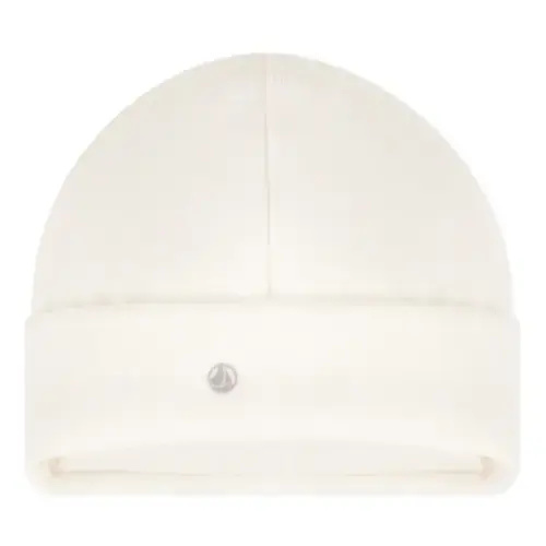 Ribbed bonnet | Ecru