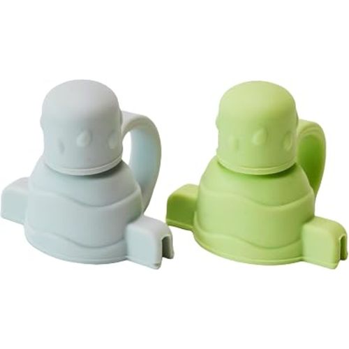 Silicone No-Spill Squeeze Pouch Topper for Toddlers and Babies