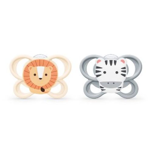 NUK Perfect Match Air Pacifiers 6-18m - 2pk: BPA-Free, Silicone, Pacifier Accessories