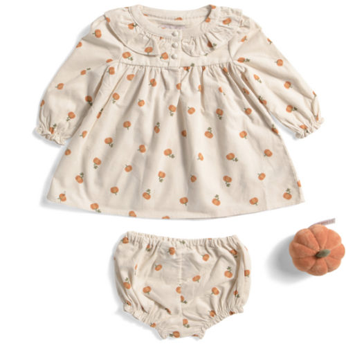 Newborn Girls Pumpkin Dress With Bloomers And Plush Toy | Kids & Baby | TJ Maxx