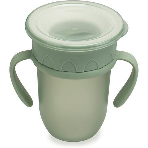 nouka All Around Cup | Leak Proof and Easy Grip | Removable Handles | Moss