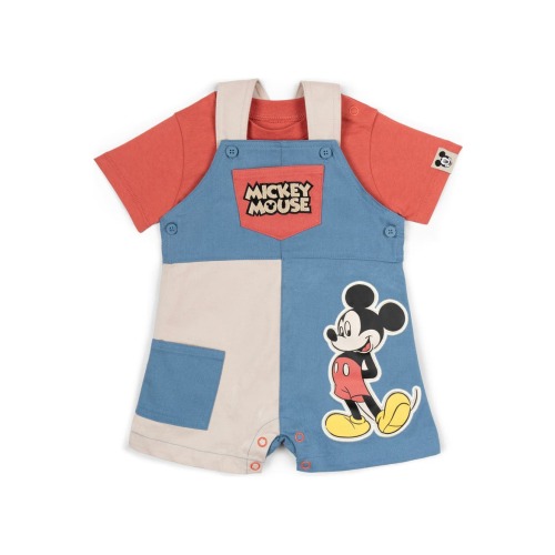 Mickey Mouse 2-Piece T-Shirt and Shortall Set
