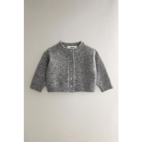 BABY CASHMERE CARDIGAN - Gray | ZARA United States