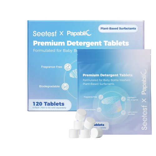 Papablic Upgraded Detergent Soap Tablets, 120 Count
