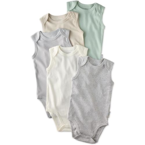 Butterblu Sam-Multipack Sleeveless Bodysuits 100% Organic Cotton