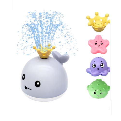 Bath Toys, Spray Water Bath Toy, Light Up Sprinkler Bathtub Toys, Swimming Pool Bathroom Shower Water Toy