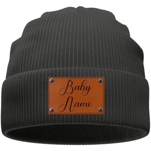 Custom Baby Beanie for Kids Adults Customized Name Beanies Personalized Toddler Beanies Winter Hat As Gifts