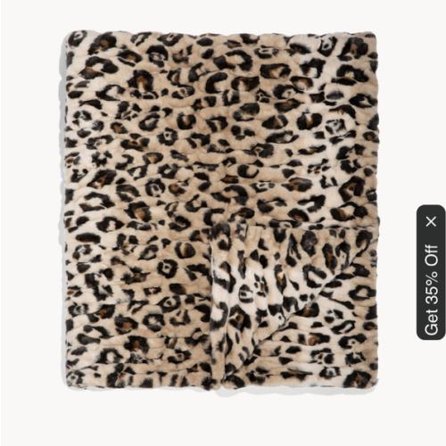 Throw Blanket in Faux Fur | Lola Blankets