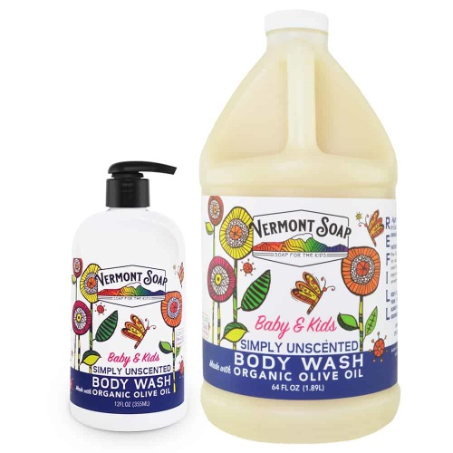 Unscented Body Wash | For Babies & Kids | VT Soap