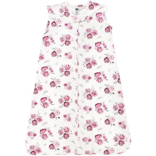 Hudson Baby Unisex Baby Cotton Sleeveless Wearable Sleeping Bag, Sack, Blanket