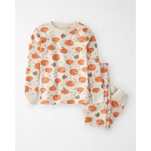 Toddler 2-Piece Organic Cotton Pajamas in Harvest Pumpkins - Little Planet | Carter's