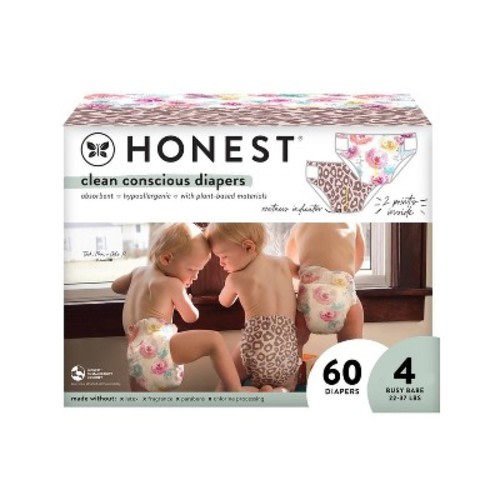 The Honest Company Clean Conscious Disposable Diapers - size 4