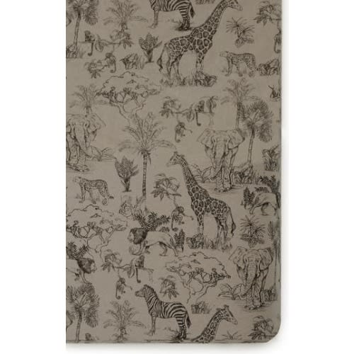 Print Orgainc Cotton Muslin Crib Sheet