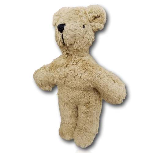 Senger Organic Cotton Baby Bear, Beige 9"