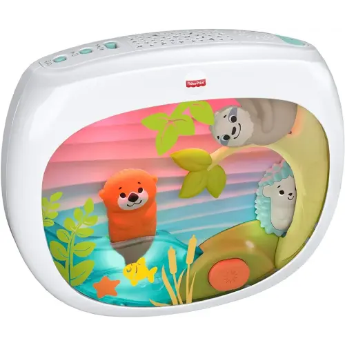 Fisher-Price Baby Sound Machine Settle & Sleep Projection Soother With Sensor And Customizable Music & Light Projection