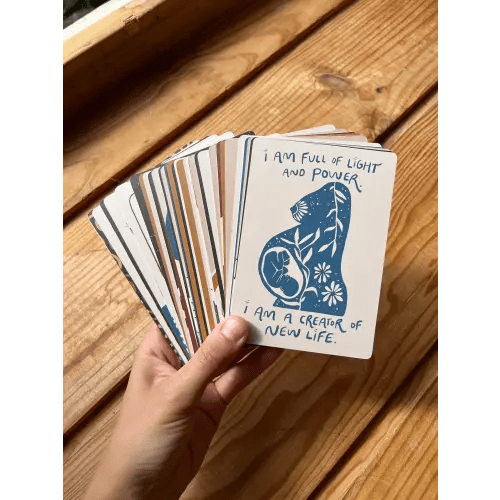 Birth and Pregnancy Affirmation Deck — Studio Marilyn Art