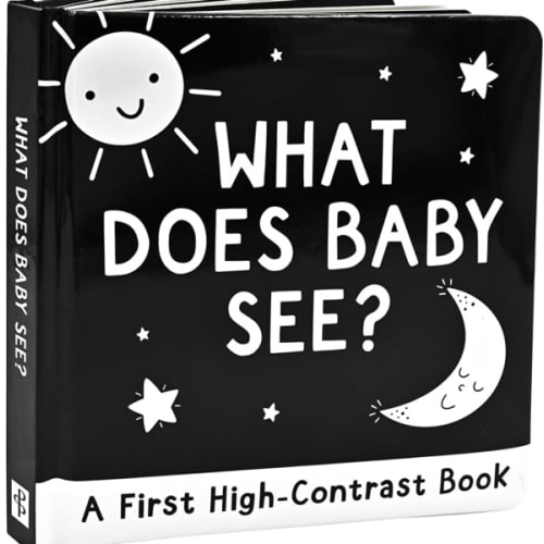 What Does Baby See? A High-Contrast Board Book (Padded Cover)