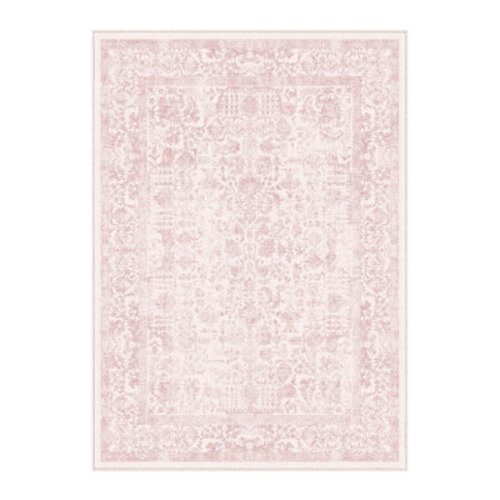 Alcott Hill® Kitty Machine Washable Vintage Area Rug With Non-Slip Backing & Reviews | Wayfair
