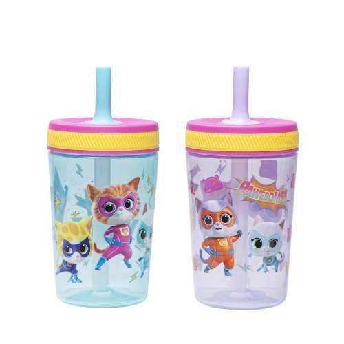 Leakproof Kids Tumblers - Super Kitties, 15 oz. – zak.com