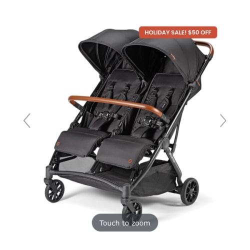Bēbee Twin: Best Folding Double Stroller | Bombi Gear
