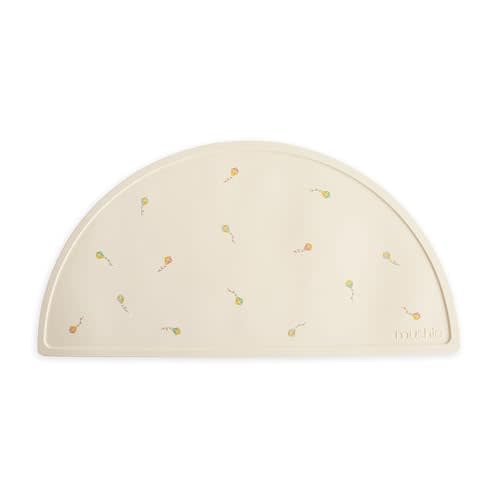 mushie Silicone Placemat for Kids | BPA-Free Non-Slip Design (Kites)
