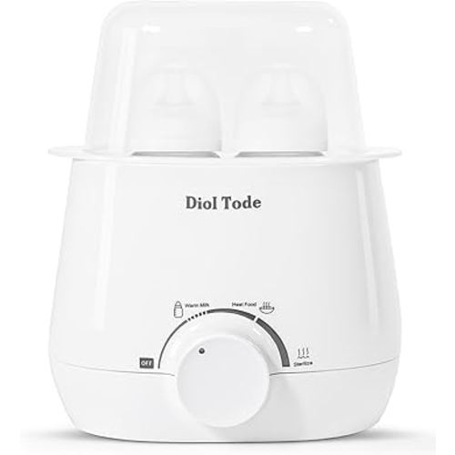 Bottle Warmer, Fast Baby Bottle Warmer for Breastmilk or Formula, 8-in-1 Milk Warmer for Baby, Smart Temperature Control, Sterili-zing, Heat Food, Double Bottle Warmer for All Bottles