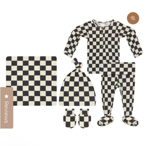 Gibson Newborn Hat Bundle (Top + Bottom)