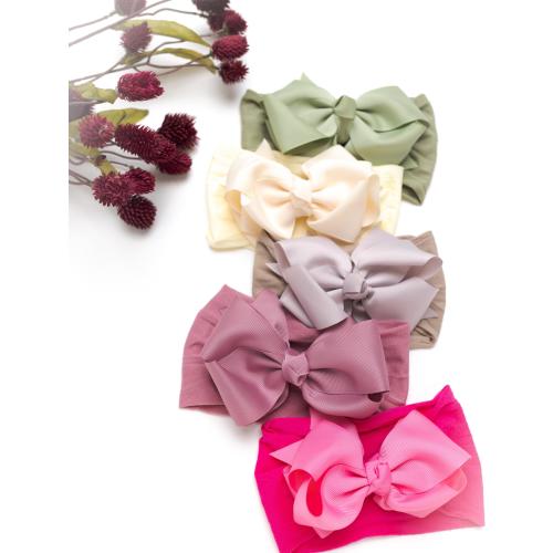 PICK COLOR Big Bow Baby Headband, Baby Girl Headbands, Baby Turbans, Baby Head Wraps, Toddler Large Hair Bows, Newborn Headbands, Big Bows