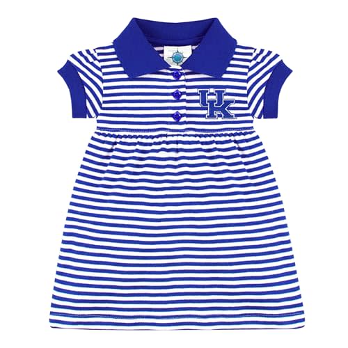 Creative Knitwear College Baby Polo Dress w/Bloomer - Team Logo, Multiple Colors, for Baby Girls (0-12 Months)