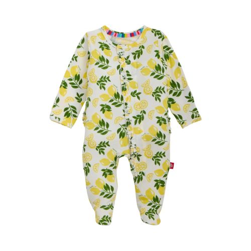 Simply The Zest Modal Magnetic Ruffle Footie by Magnetic Me - FINAL SA – Pacifier Kids Boutique