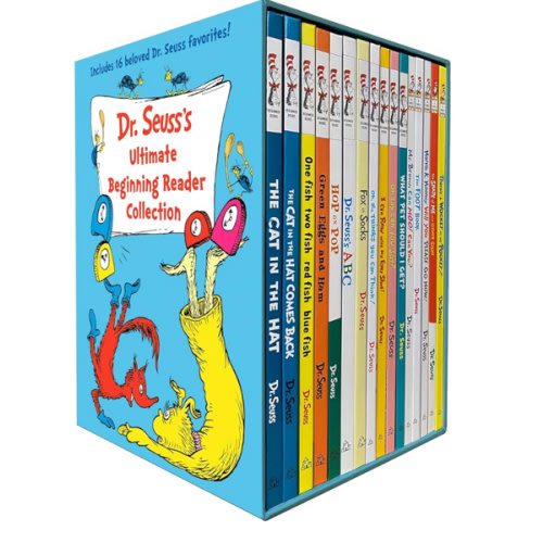 Dr. Seuss's Ultimate Beginning Reader Boxed Set Collection: Includes 16 Beginner Books and Bright & Early Books