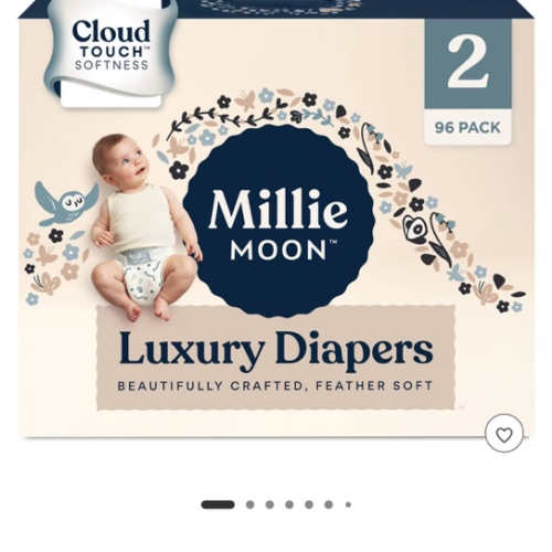 Millie Moon Luxury Disposable Diapers- size 2