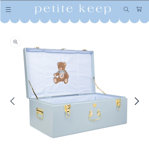 Teddy Bear Grand Baby Trunk | Petite Keep