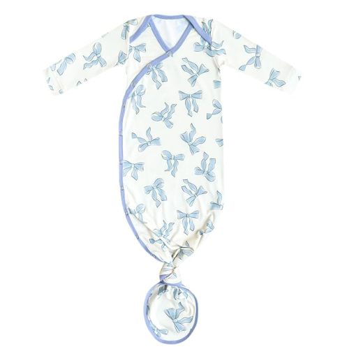Copper Pearl Newborn Knotted Gown Daphne