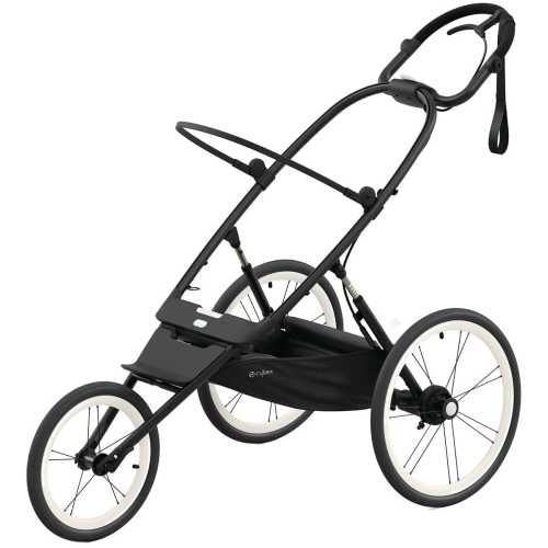Cybex AVI Fixed Front Wheel Jogging Stroller Frame - Black