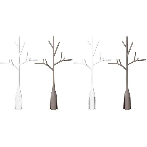 Boon Twig Baby Bottle Drying Rack Accessories - Space Saving Baby Accessories for Baby Bottle-Feeding Supplies - Bottle Rack Dryer Attachments for Baby Bottle Storage - 2 Count (Pack of 2)