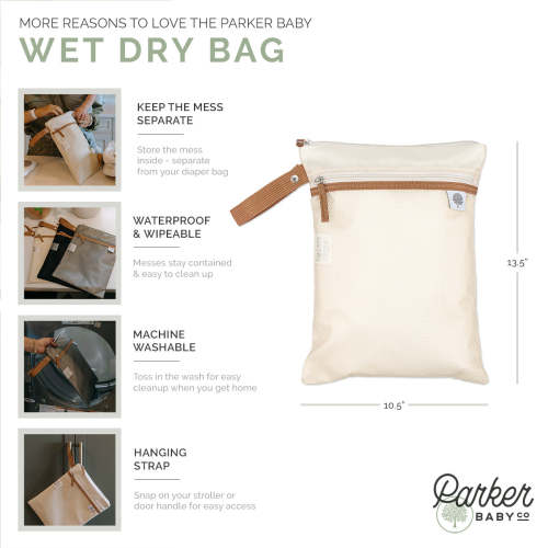 Waterproof Wet Dry Bag | Baby Essentials On-the-Go | Parker Baby Co.