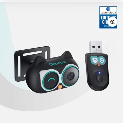 Wireless CarPlay Backseat Camera
