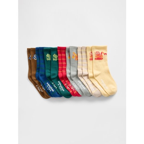 babyGap Digger Crew Socks (7-Pack)