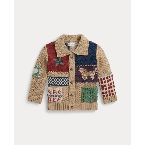 Patchwork Cotton Cardigan