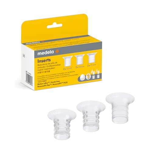Medela Breast Shield Inserts | Adapt Medela Pumps & Shields Size | 6 Ct