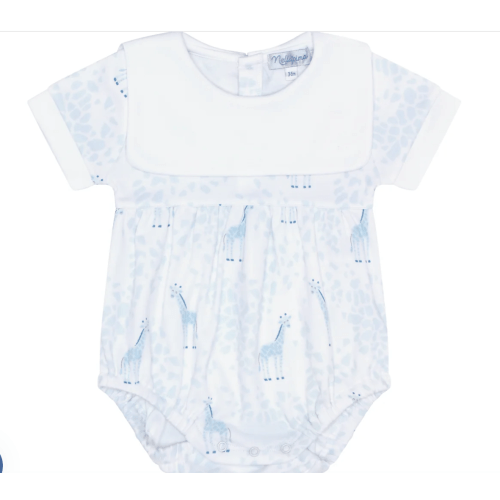 Blue Giraffe Print Bubble
