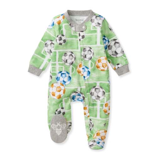 Soccer Field Organic Cotton Sleep & Play – Burt's Bees Baby