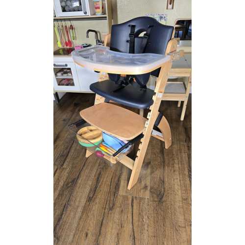 Bin storage system for Abbie Beyond highchair.